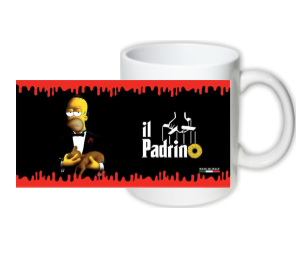 TAZZA SUBLIMATA HOMER PADRINO  COD.